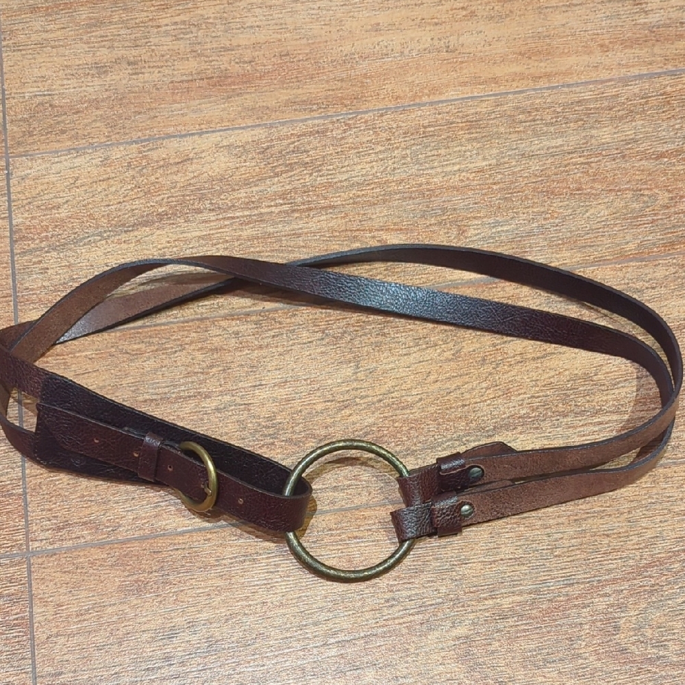 Unique Olsen Europe Leather Women's Belt-size 14
